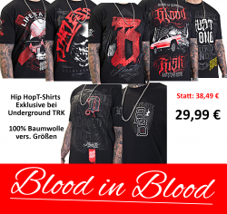 Blood In Blood T-Shirt - 1 März-31 Mai