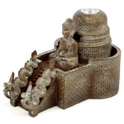 Thailändischer Buddha Tempel Backflow Rückfluss Räuchergefäß