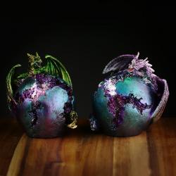 Dark Legends LED Geode Drachen-Ei