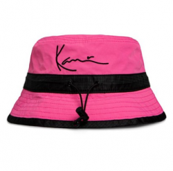 	 Karl Kani KK Signature Bucket Hat pink
