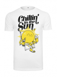 Mr. Tee Chillin' the Sun Tee white