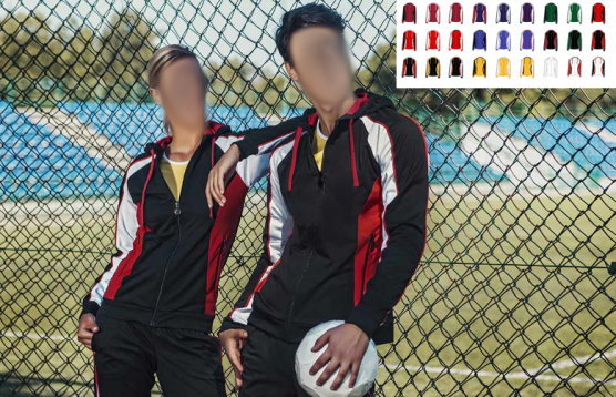 Damen & Herren Trainingsjacken und Hosen